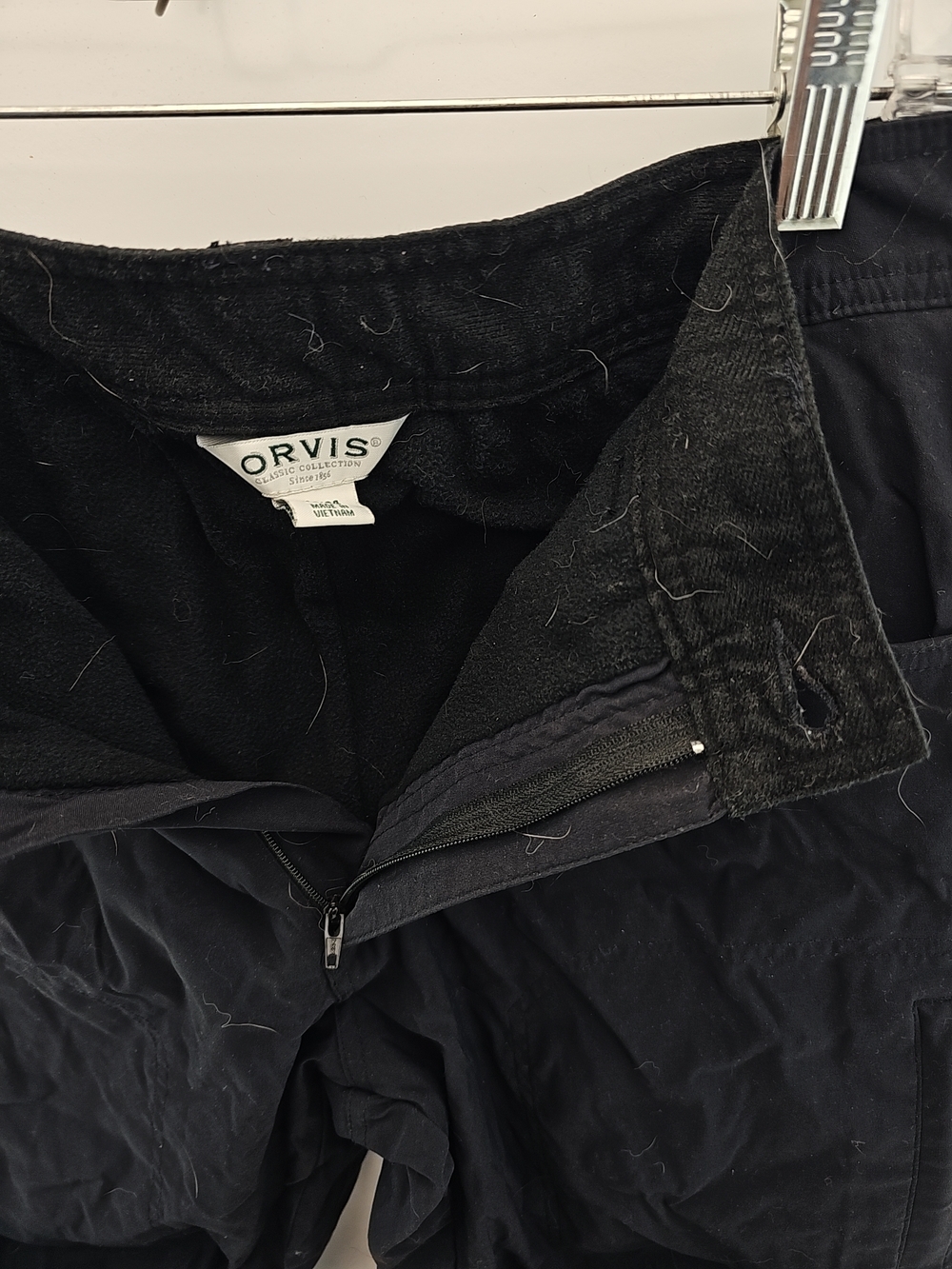 Orvis Black Insulated Straight Leg Chinos - Picture 4 of 7